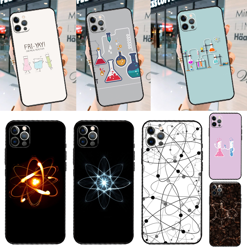 Science Nova - Funda con diseño de atomos y