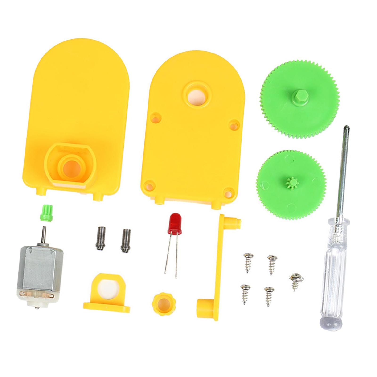 Science Project Physics - Kit de generador eléctrico de manivela,