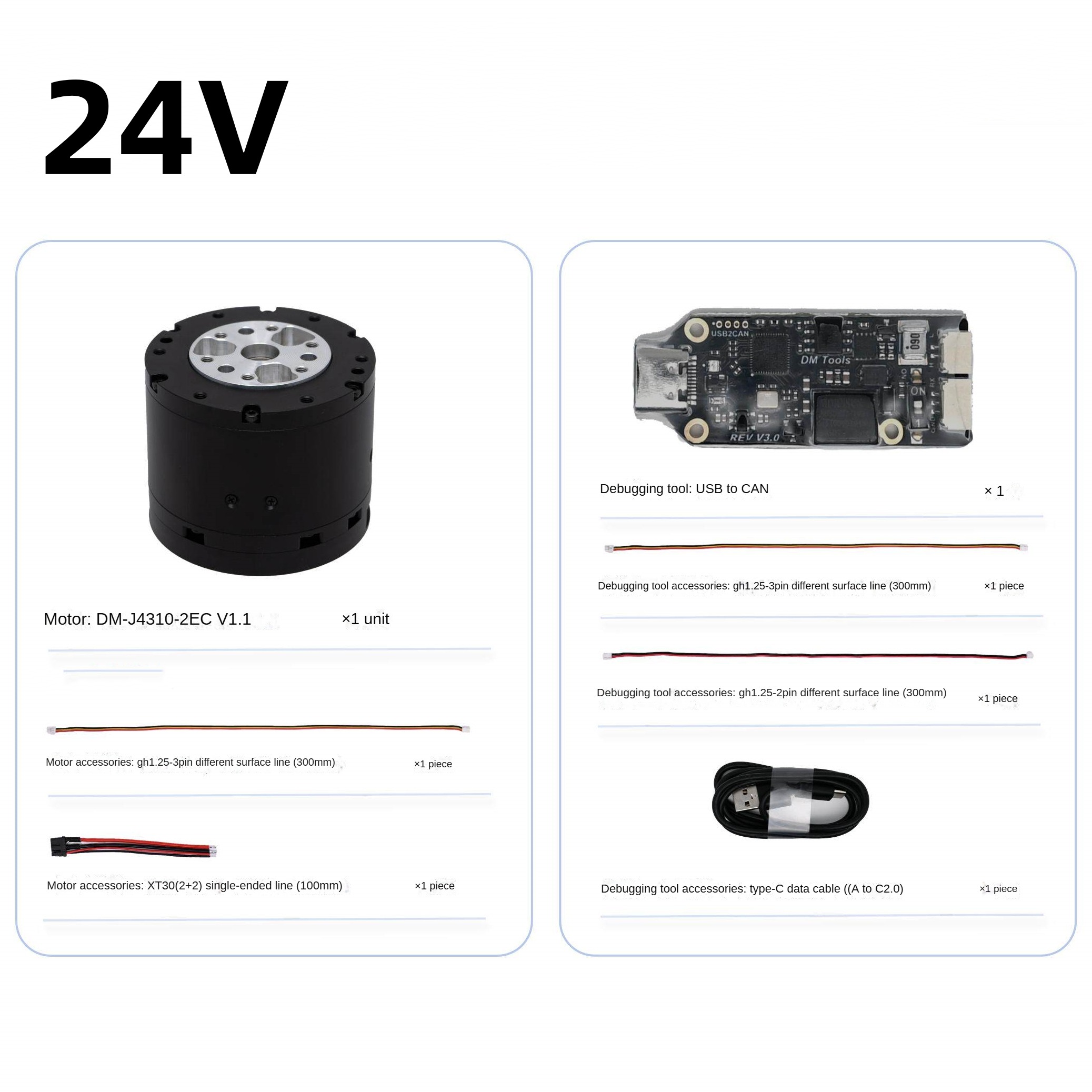 Robot Arm Motor - Brazo Robótico Servo NCZOBOE J4310-2EC V1.1