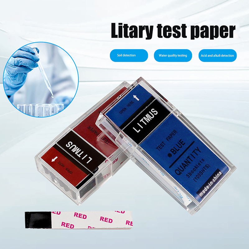 Ph Strip Test - 100 tiras/caja de tiras reactivas de