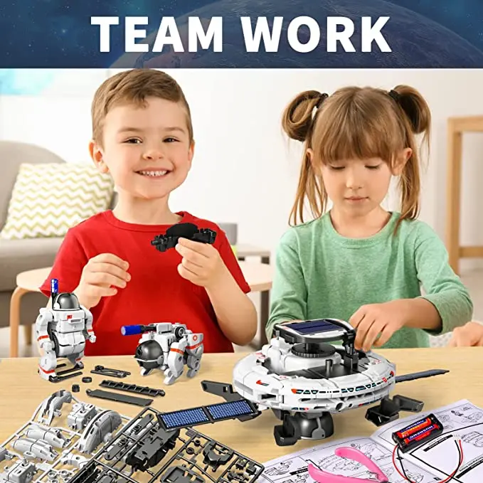 Experimento científico 12 en 1 - Science Project Robot reseña y precio