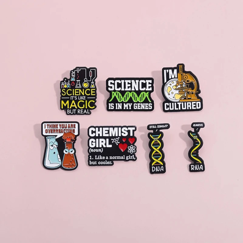 Pin esmaltado de ciencia, tubo - Science Experiment reseña y precio
