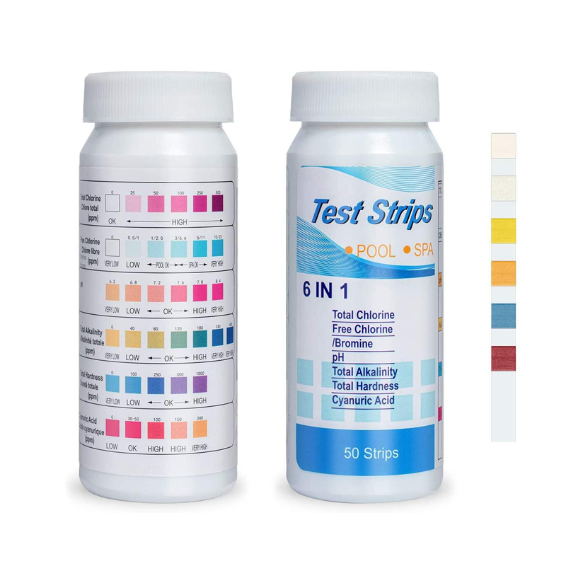 Tiras reactivas de PH y cloro  - Ph Strip Test reseña y precio