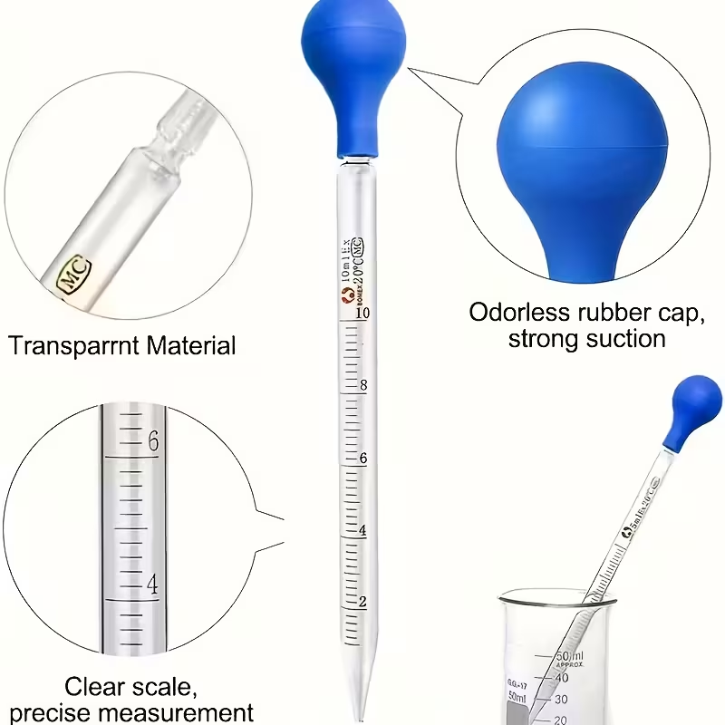 Un conjunto de pipetas de vidr - Science Experiment reseña y precio