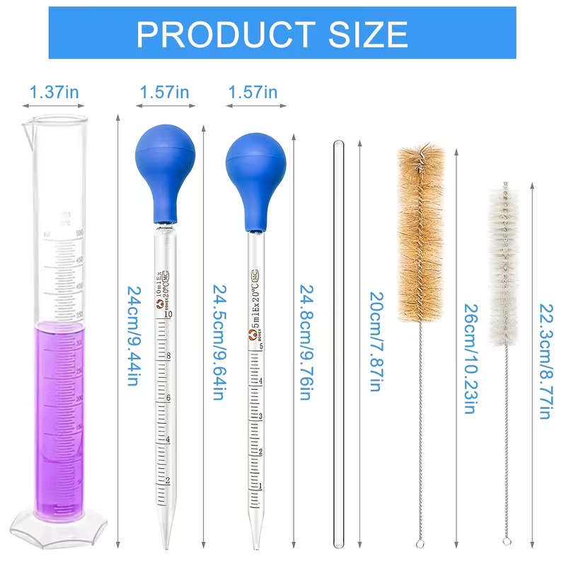 Un conjunto de pipetas de vidr - Science Experiment reseña y precio