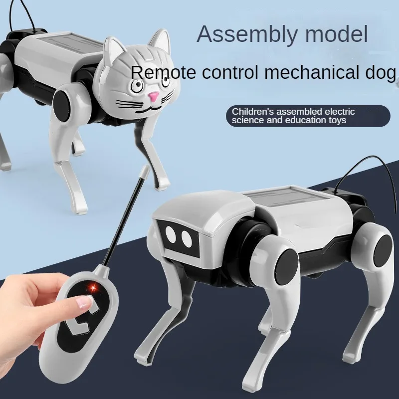 Perro Robot Solar Rc para niño - Science Project Robot reseña y precio