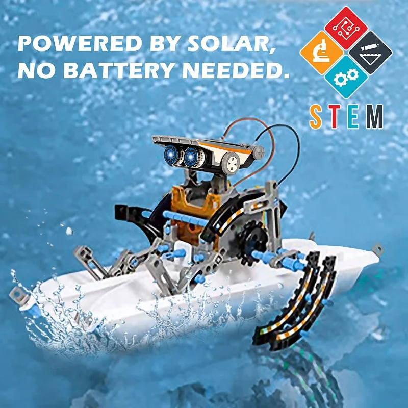 Kit de Robot con energía Solar - Science Project Robot reseña y precio