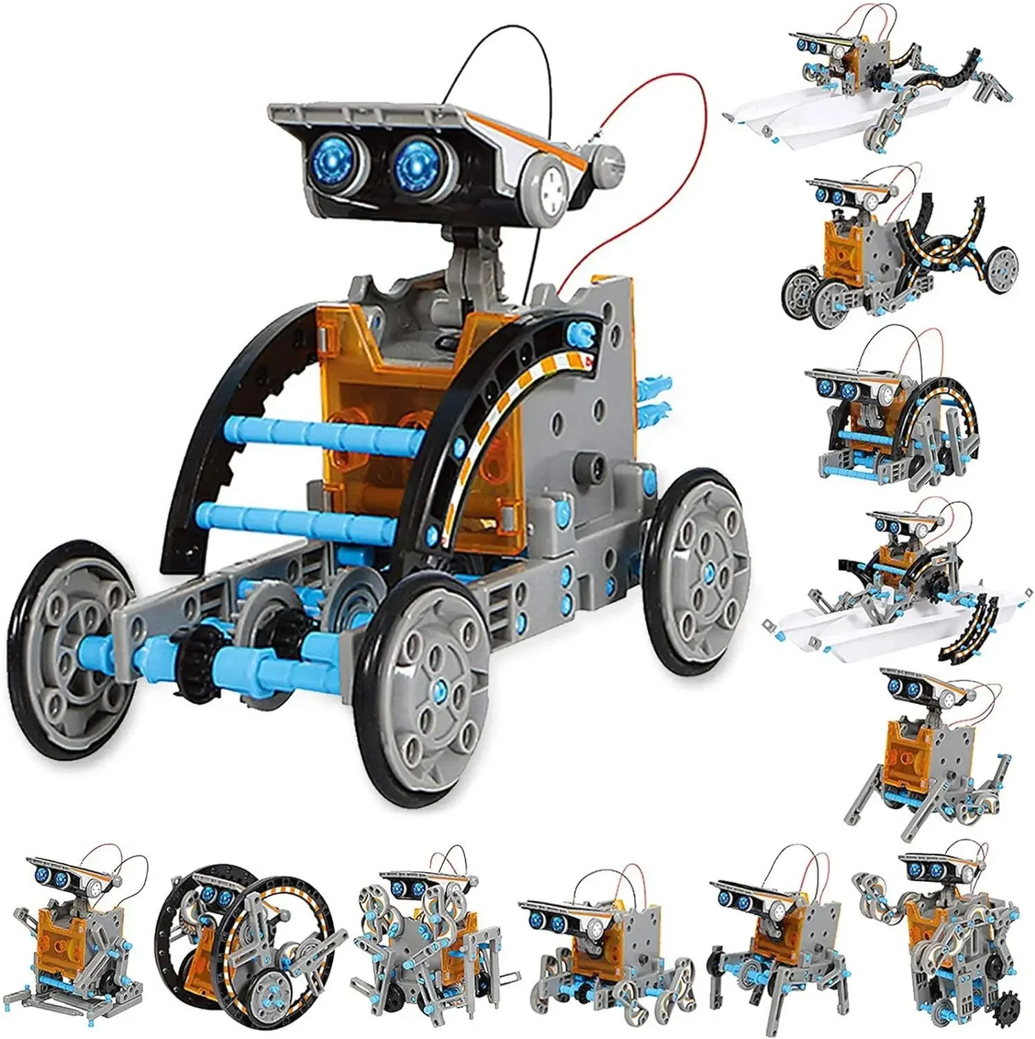 Robot Solar educativo 13 en 1, - Science Project Robot reseña y precio