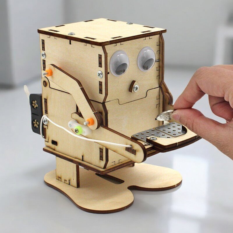 Robot de Madera para Armar, Mo - Science Project Robot reseña y precio