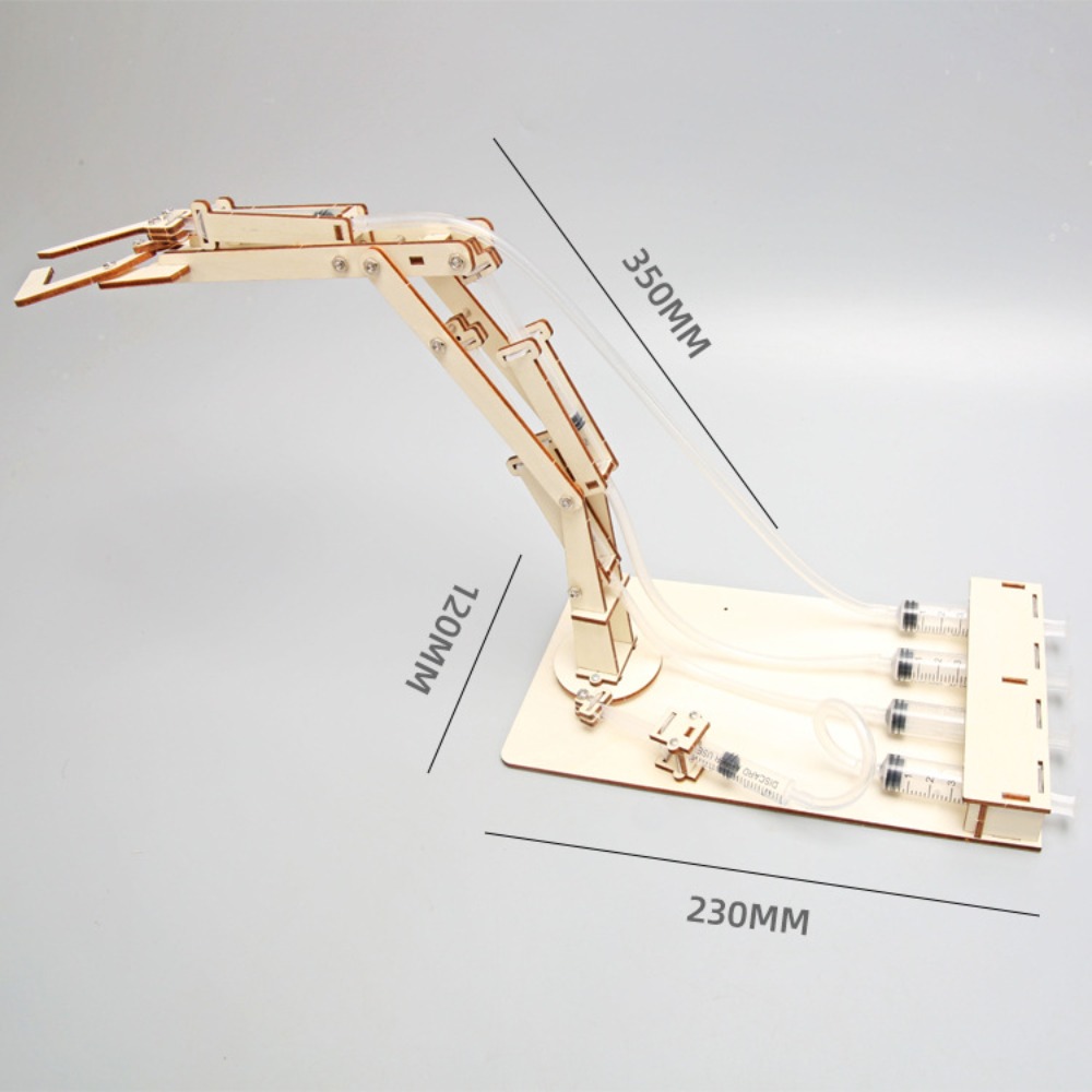 Kit de brazo mecánico hidráuli - Science Project Physics reseña y precio