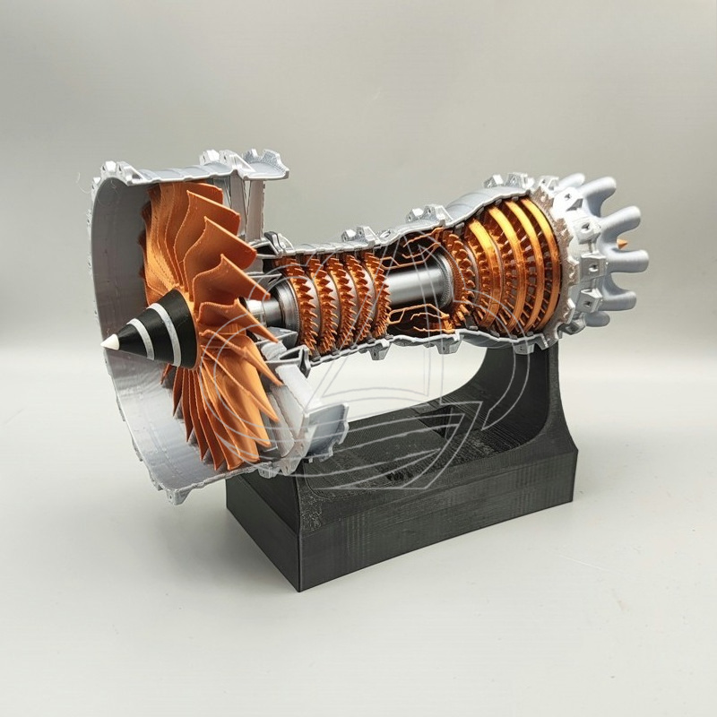 Modelo de Motor Turbofan Minia - Science Hobby Kit reseña y precio