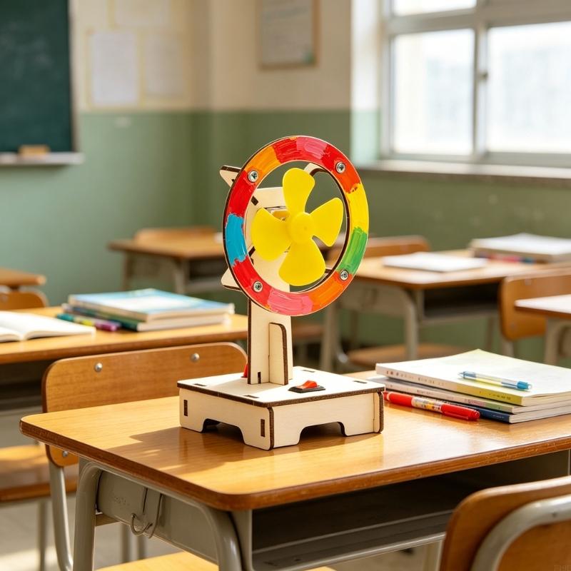 Juego modelos ventilador eléct - Science Project Physics reseña y precio