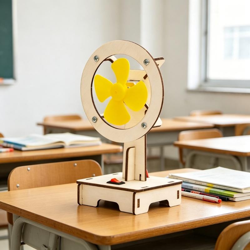 Juego modelos ventilador eléct - Science Project Physics reseña y precio