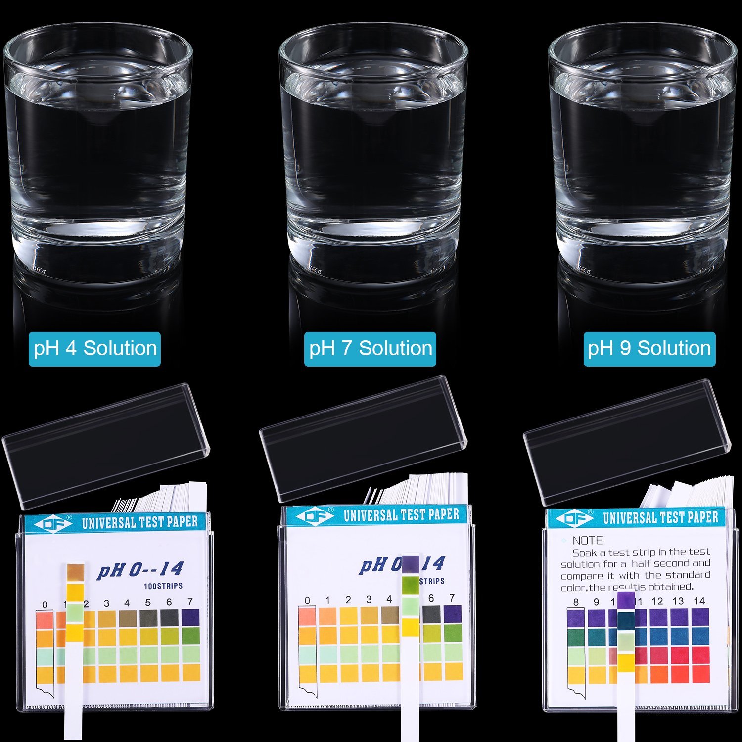 100 tiras 0-14 PH papel indica - Ph Strip Test reseña y precio