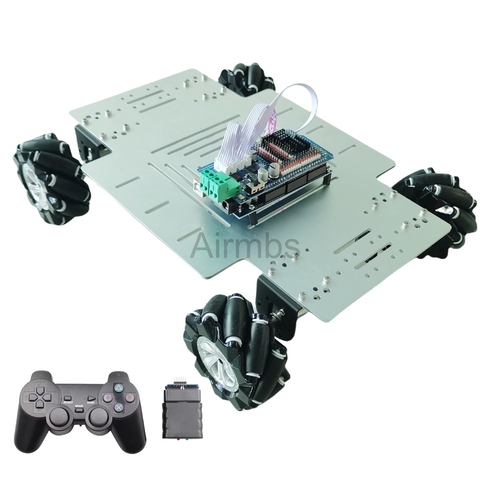 Coche Robot con rueda Mecanum  - Robot Arm Motor reseña y precio