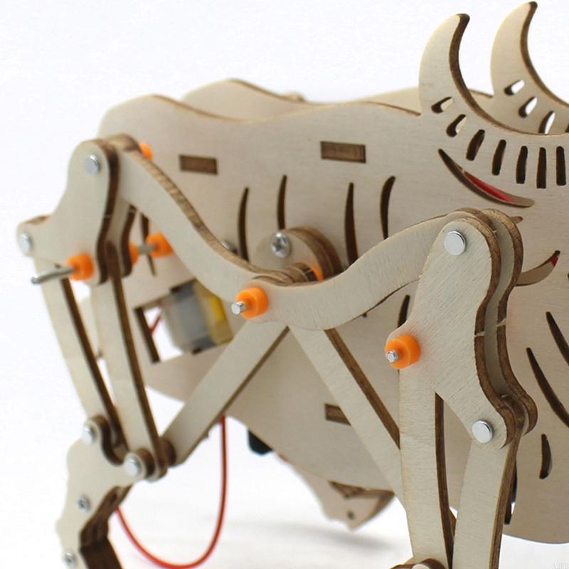 Robot mecánico madera, Kits mo - Science Project Robot reseña y precio