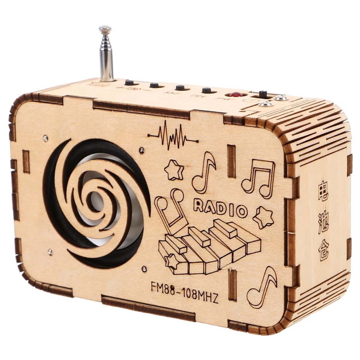 DT57 ÚLTIMO MODELO 88-108MHZ K - Science Project Physics reseña y precio