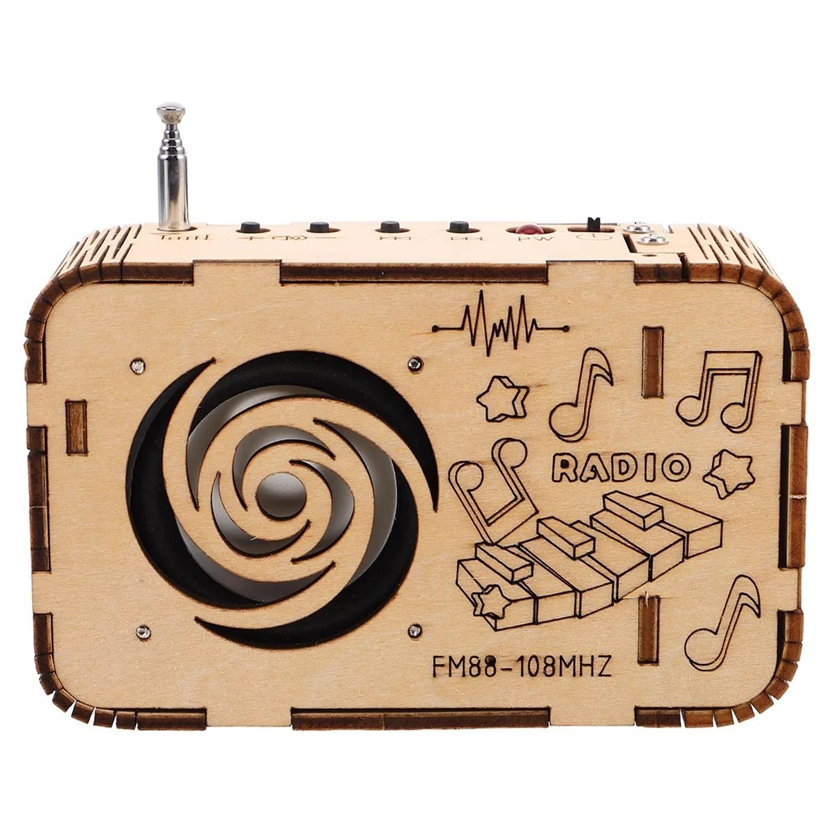 DT57 ÚLTIMO MODELO 88-108MHZ K - Science Project Physics reseña y precio