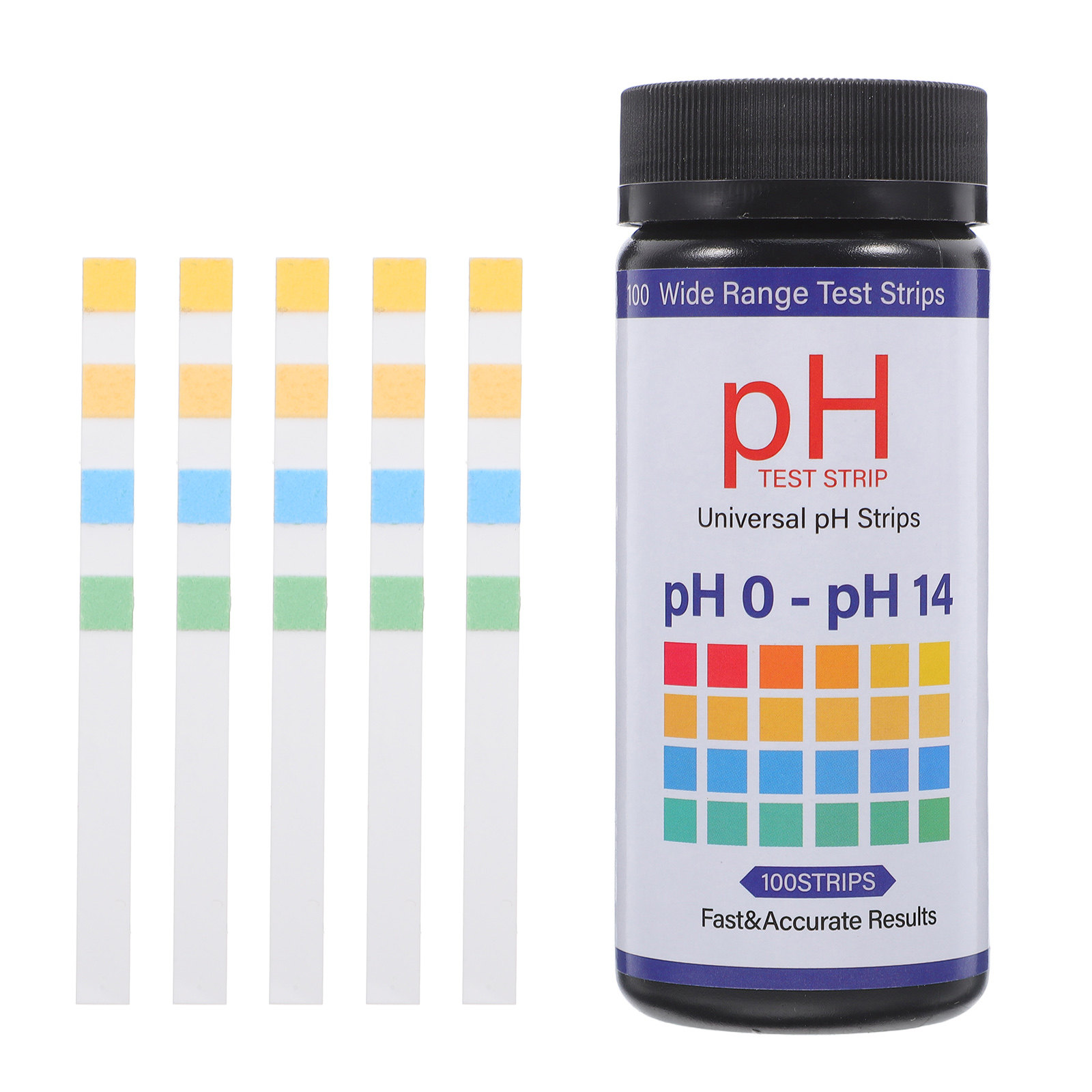 100 Tiras de Papel para Prueba - Ph Strip Test reseña y precio