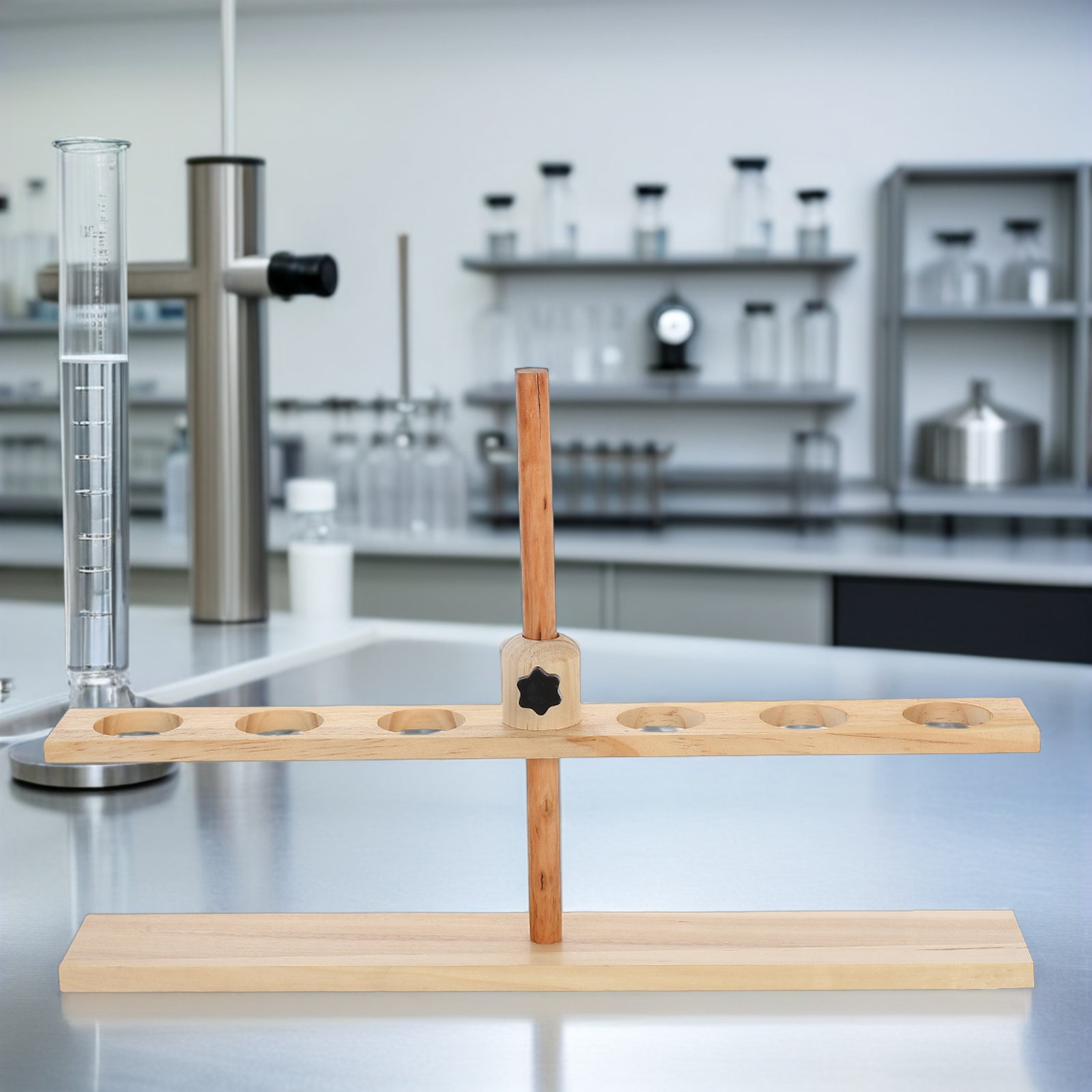 Soporte de Madera Ajustable de - Science Experiment reseña y precio